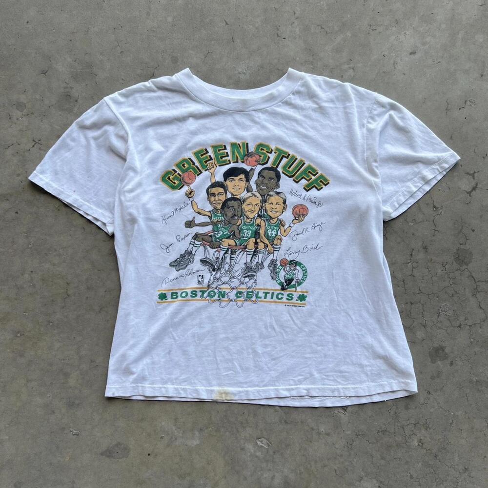 80S Boston Celtics Caricature Rare